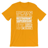 Restaurant Supervisor T-Shirt